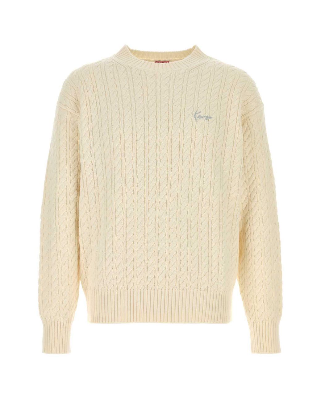 KENZO Natural Regular Sweaters for men