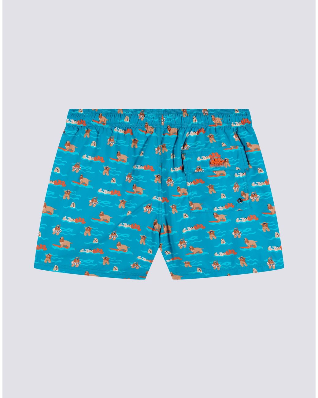 SUNDEK X PELO FOUNDATION Blue Boardshort for men