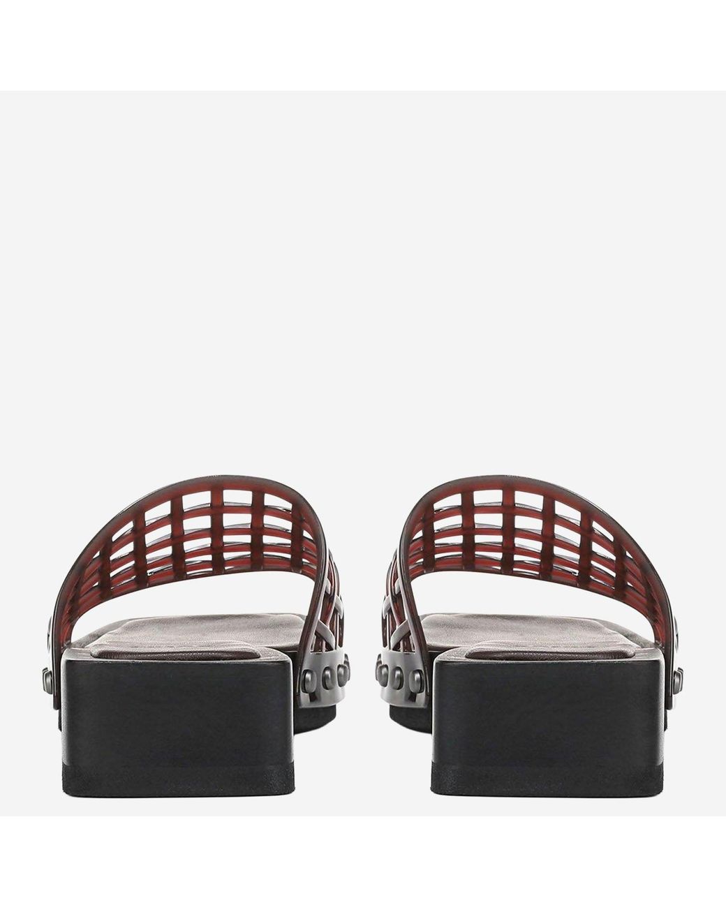 Vince Brown Jelly Sandals