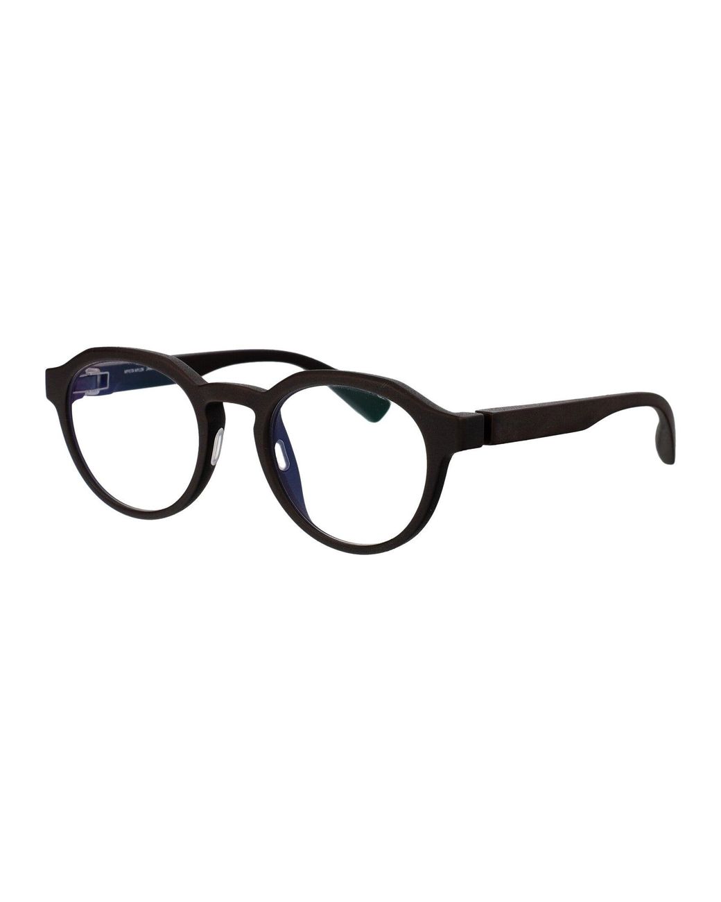 Mykita Black Ebony Clear Acetate Sunglasses