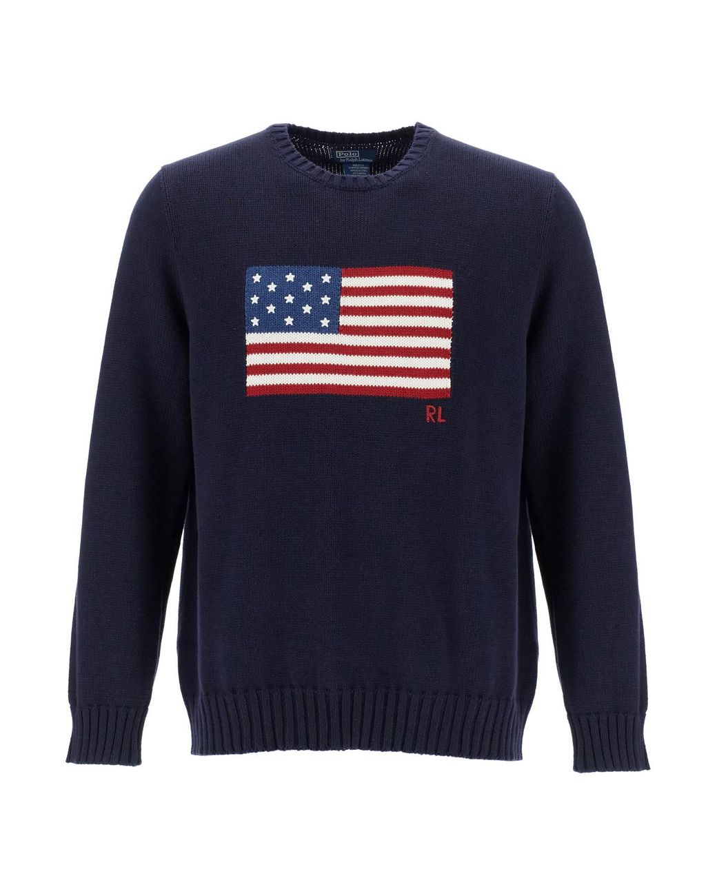 Suéter con bandera americana Polo Ralph Lauren de hombre de color Azul |  Lyst, image size:1040x1300
