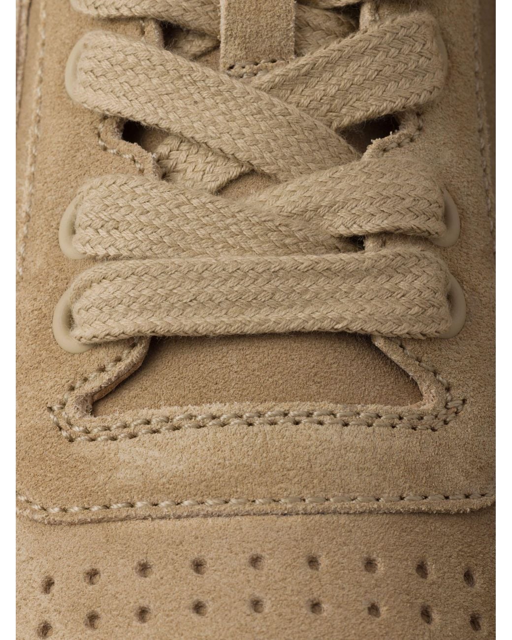 Prada Brown Downtown Suede Sneakers