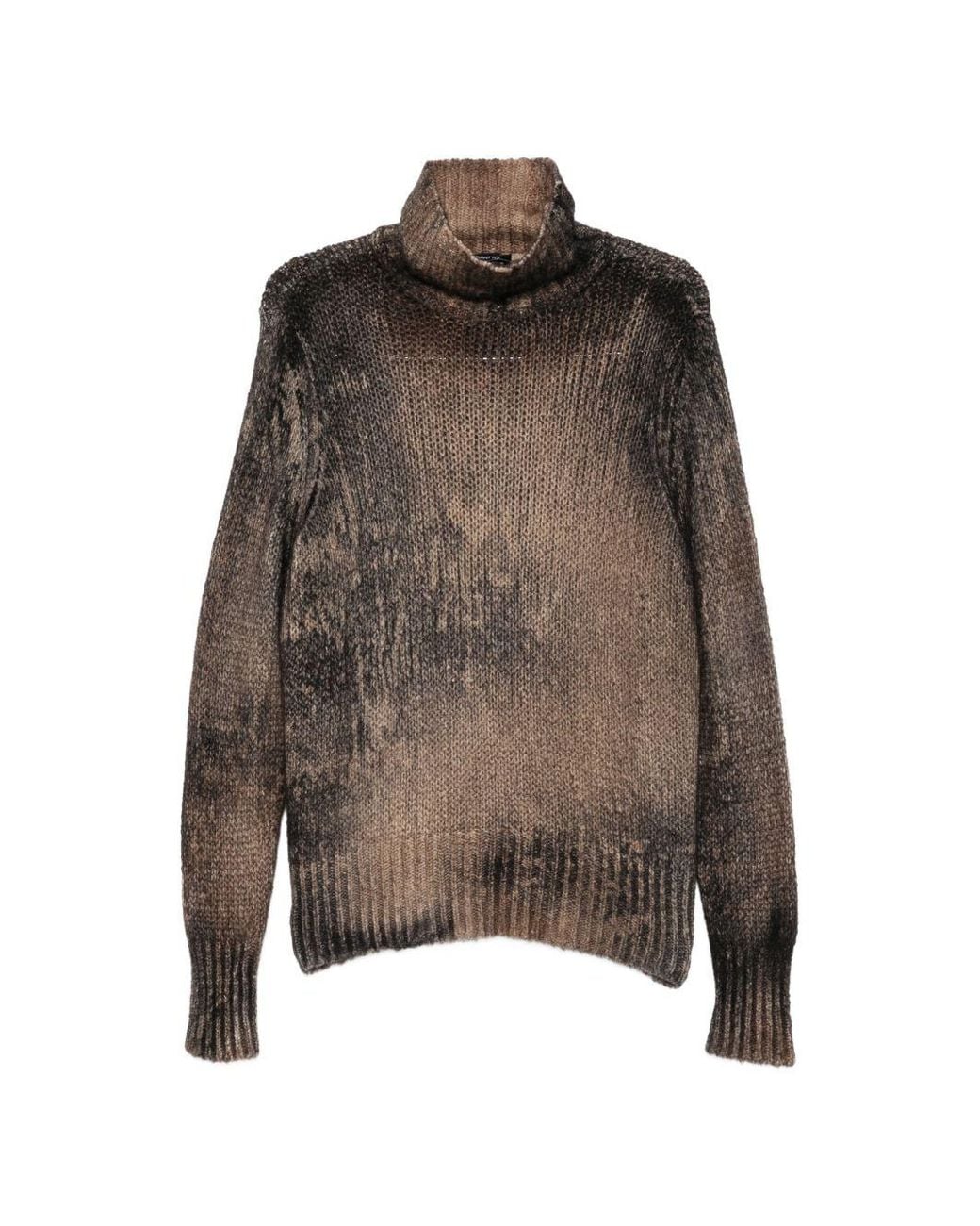 Avant Toi Brown Cahsmere Turtke Neck Jumper