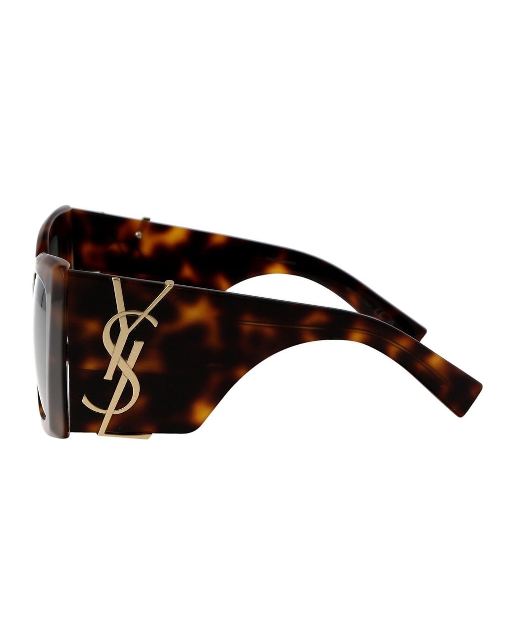 Saint Laurent Black Sl M119 Blaze Sunglasses