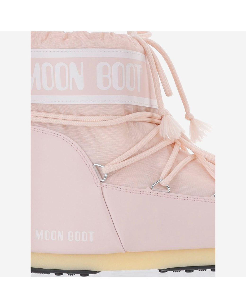 Moon Boot Pink Icon Low Ankle Boots