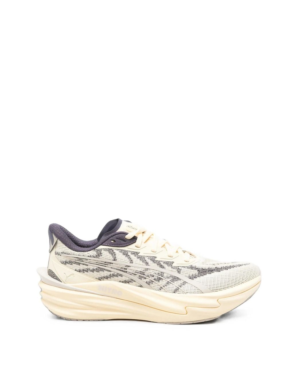 PUMA White Deviate Nitro 4 Wns
