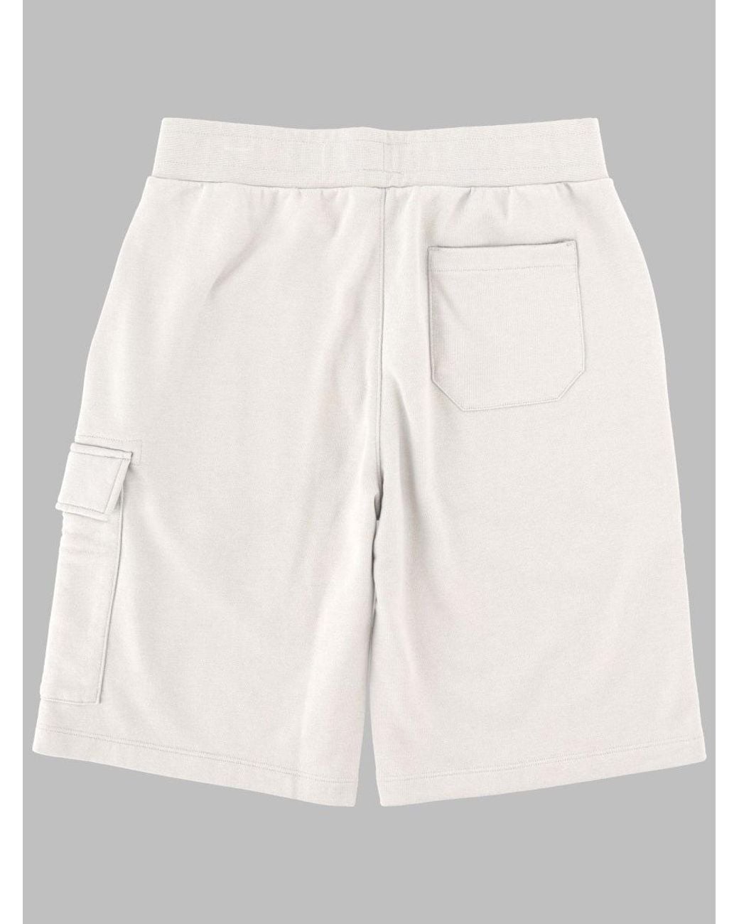 C P Company Natural Shorts