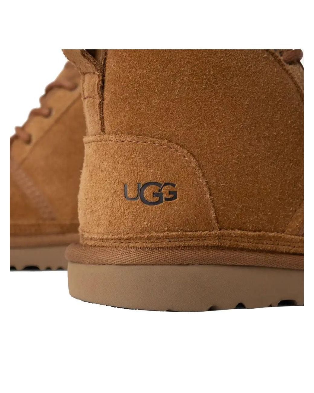 Ugg Brown "Neumel" Logo Shoe