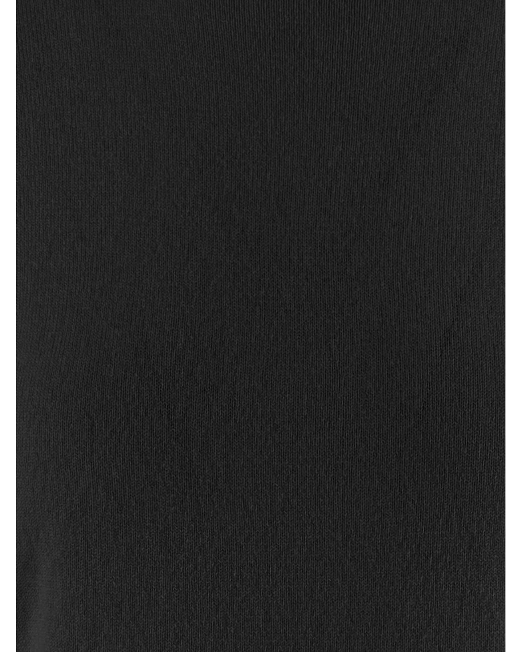Allude Black Cashmere Sweater