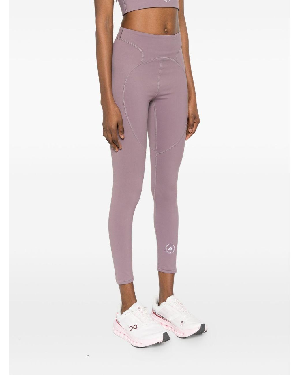 Adidas By Stella McCartney Purple 7/8 Leggings