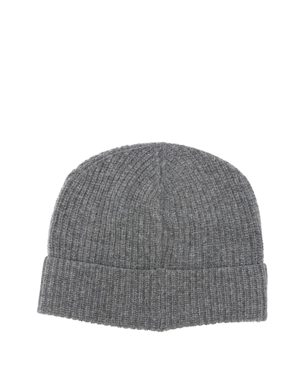 Seven Gauge Gray Beanie for men