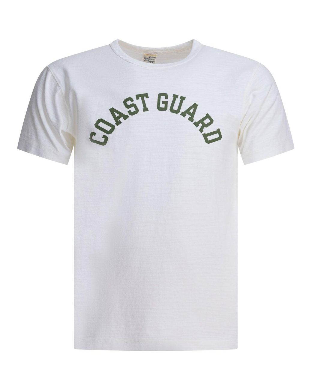 Buzz Rickson's White Coast Guard T-Shirts for men