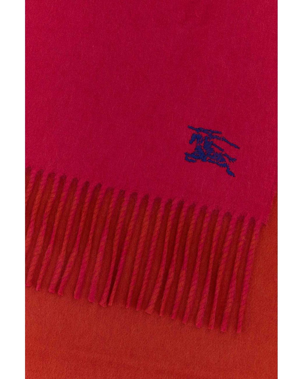 Burberry Red Mu Emb Knight Solid