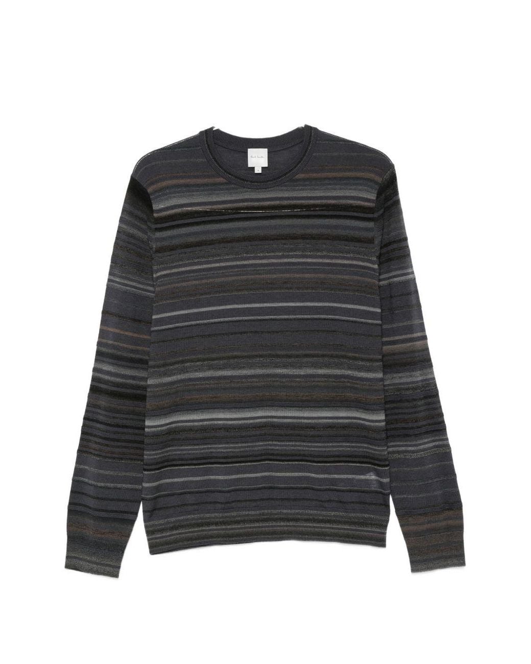 Paul Smith Black Wool Crewneck Sweater