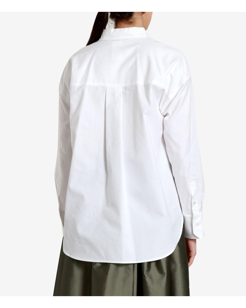 Max Mara Overhemden Wit in het White