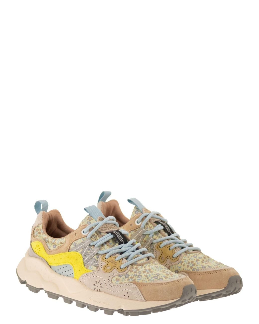 Flower Mountain Yellow Yamano 3 Sneakers