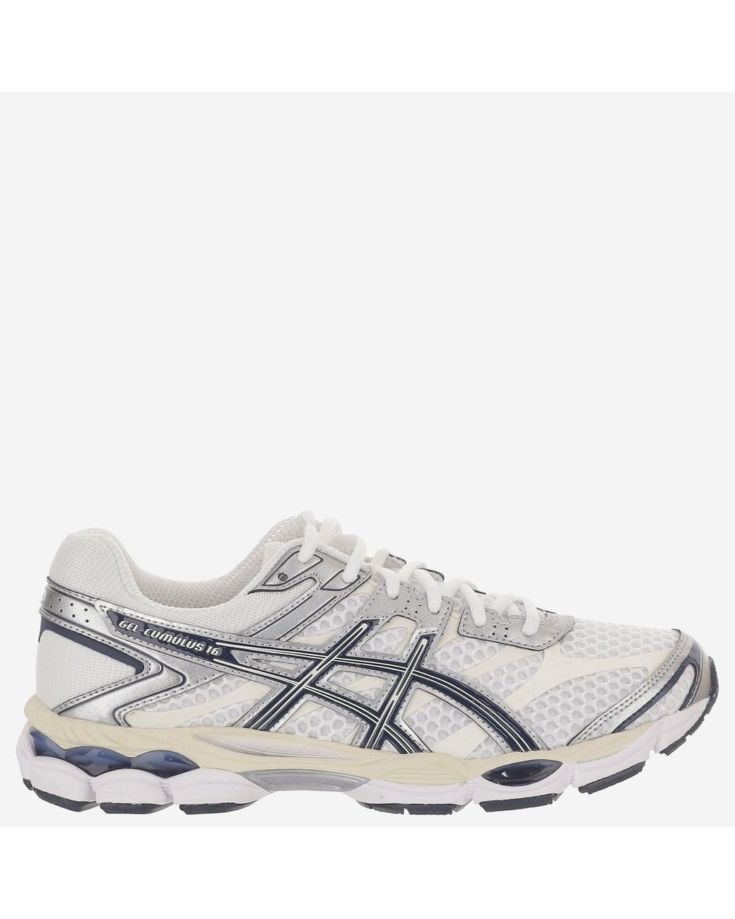 Asics White Sneakers Gel-Cumulus 16 Textile Trainers