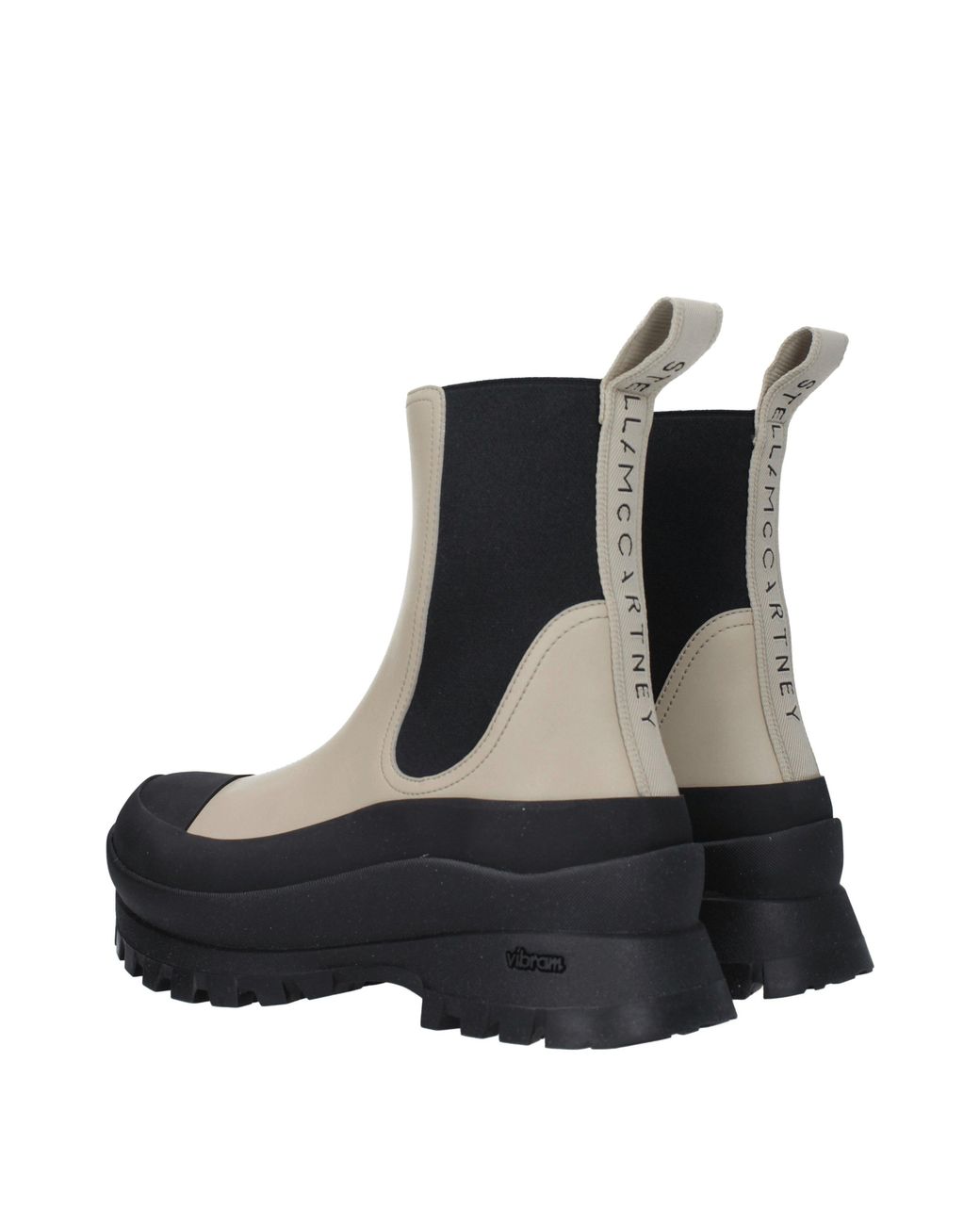 Stella McCartney Black Stivaletti Vibram Donna Eco Pelle Nero/Talpa for men