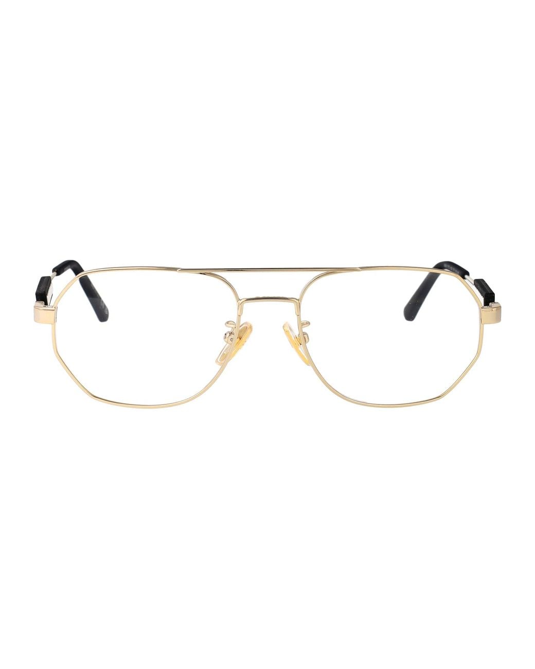 Balenciaga Metallic Metal Optical Glasses