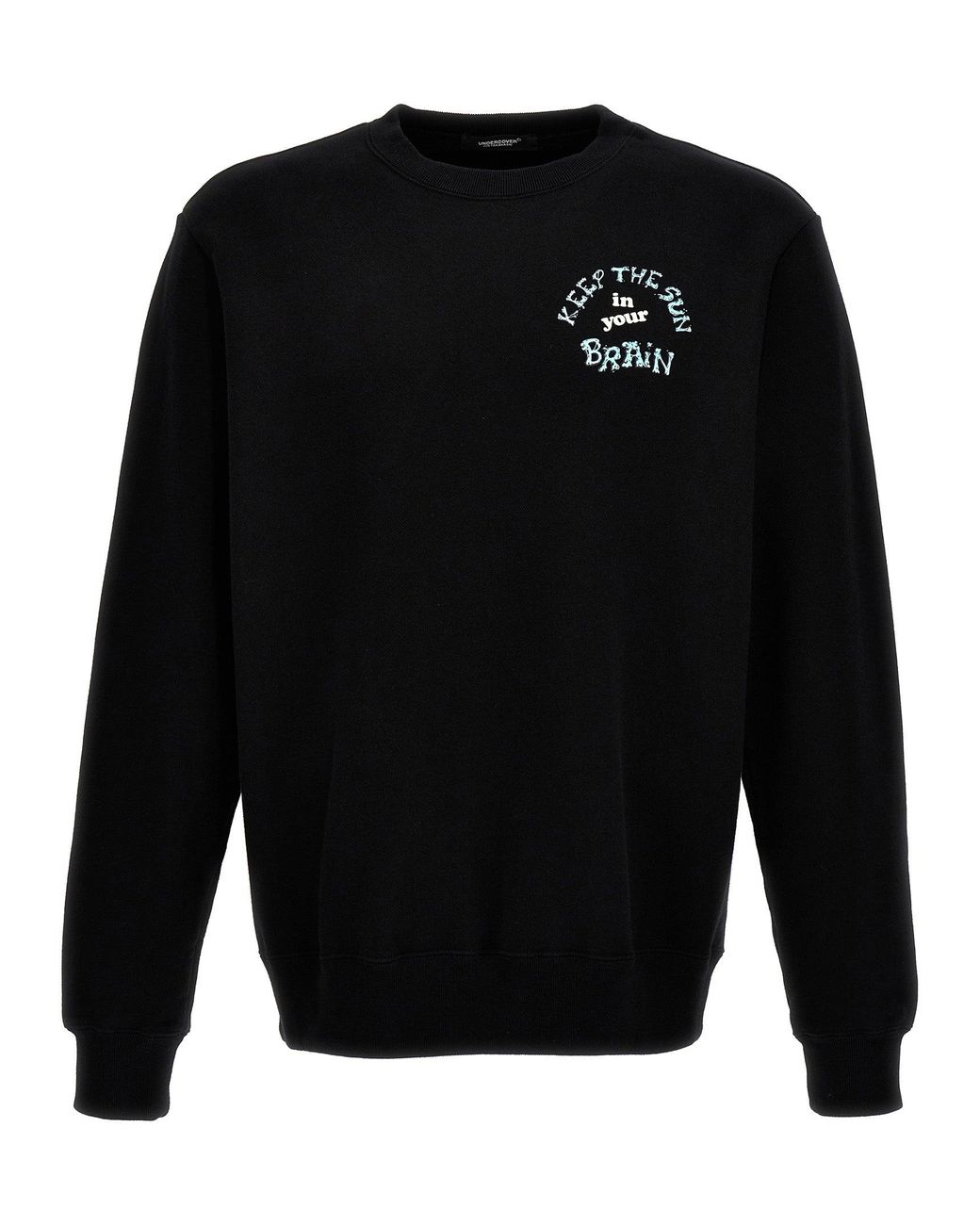 スウェット・トレーナー UNDERCOVER 'Keep The Sun In Your Brain' sweatshirt Black Undercover 'keep The Sun In Your Brain' Sweatshirt in het