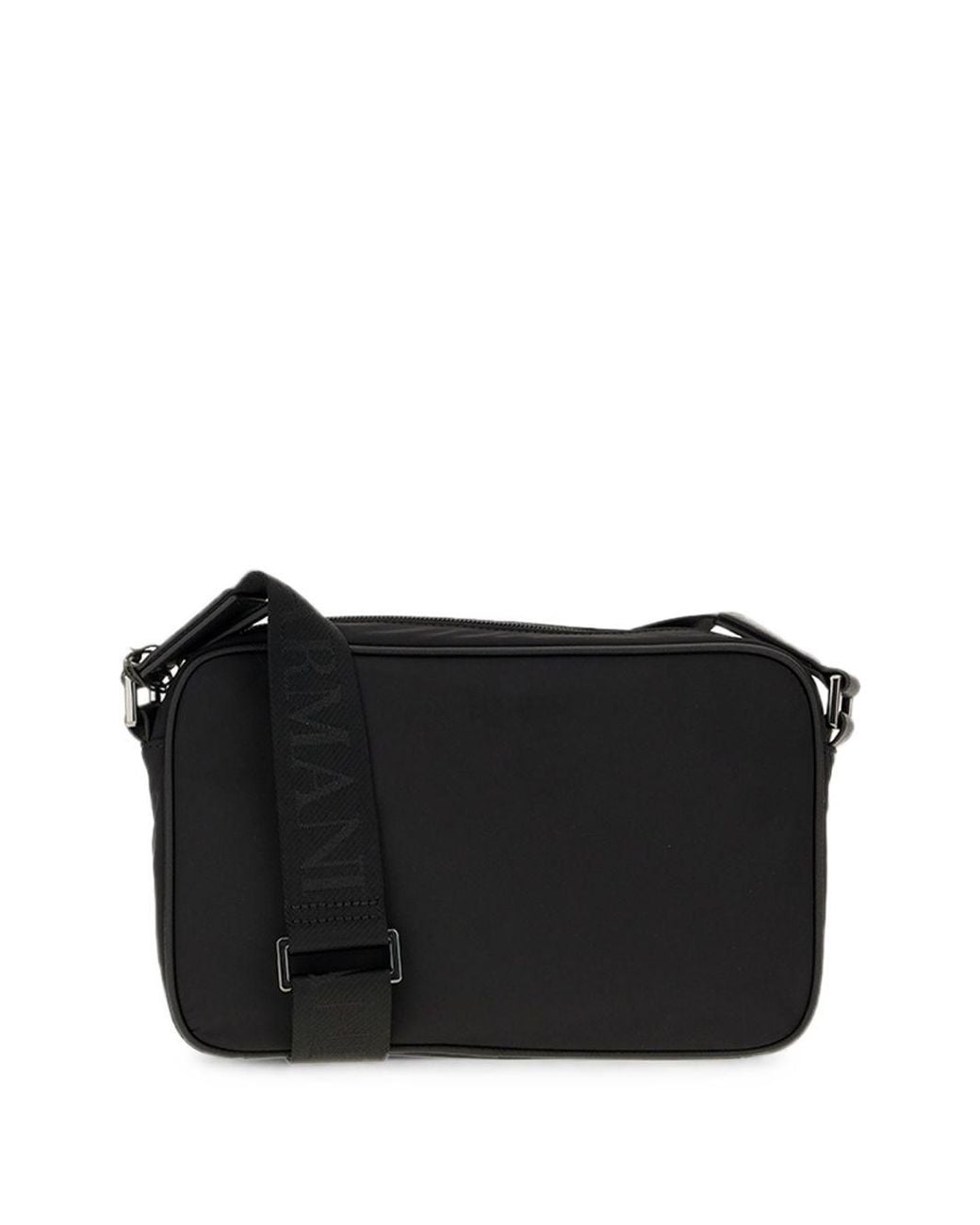Emporio Armani Black Logo Crossbody Bag