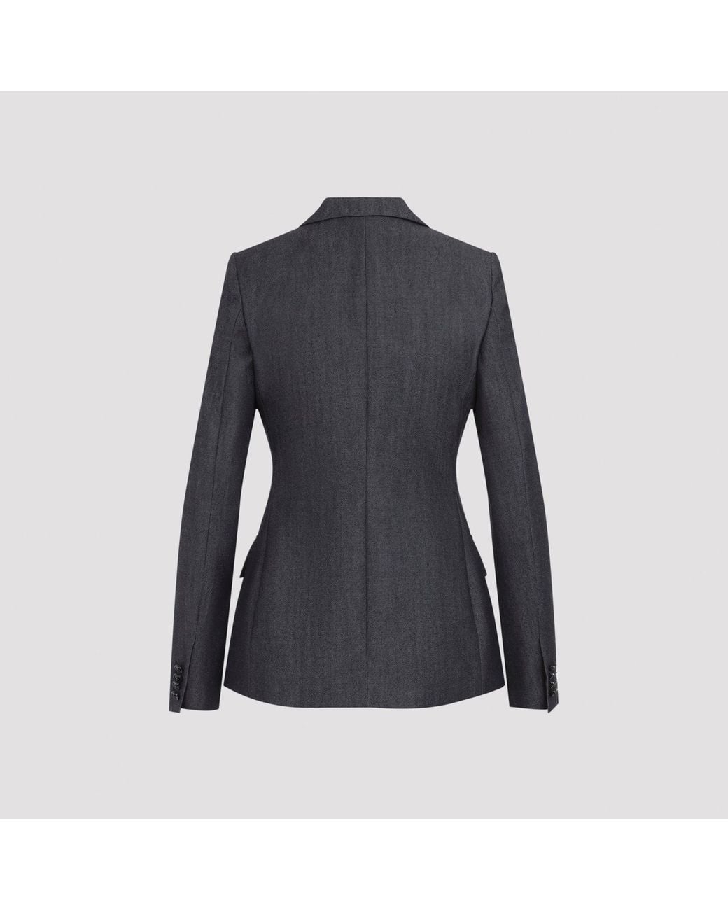 Balenciaga Black Db Tailored Jacket