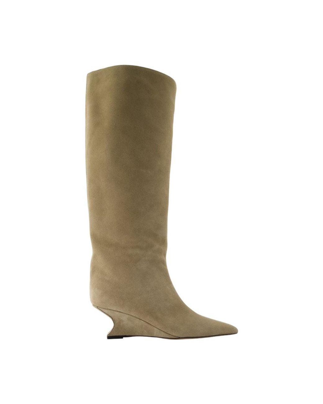 Paris Texas Nina 50 Stiefel Leder Beige in Green für Herren