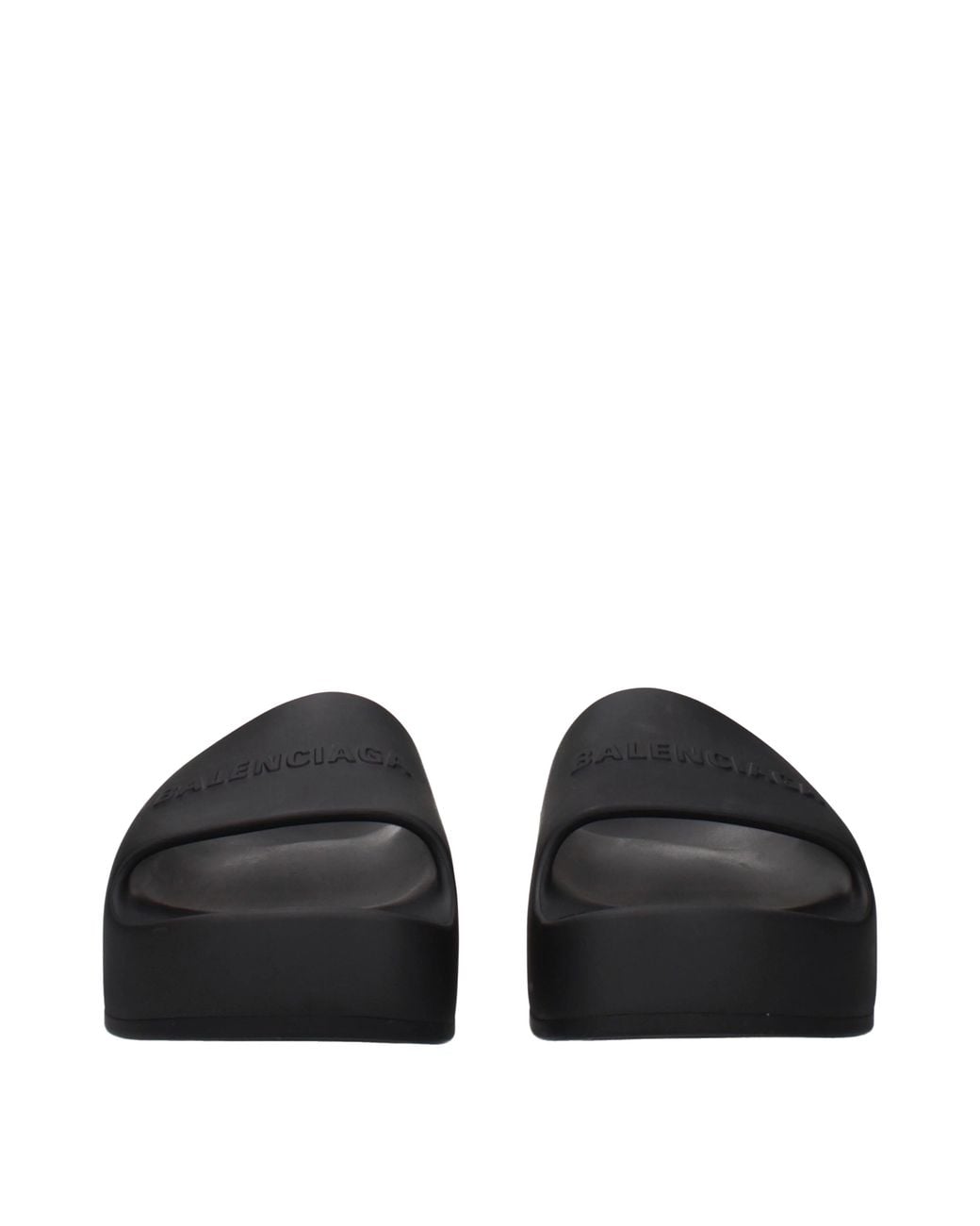 Balenciaga Black T Shirts And Socks Chunky Rubber