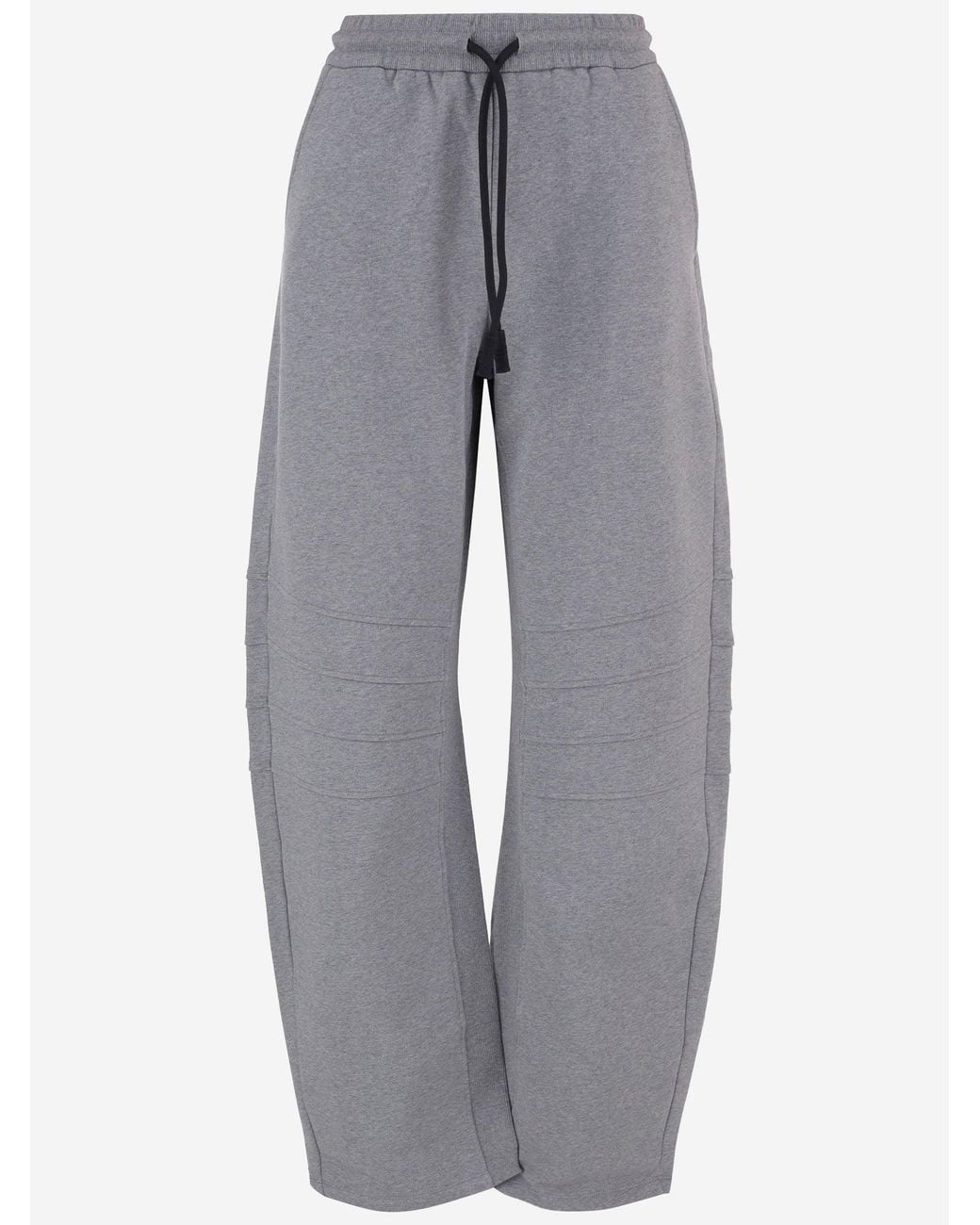 Just Cavalli Gray Cotton Pants