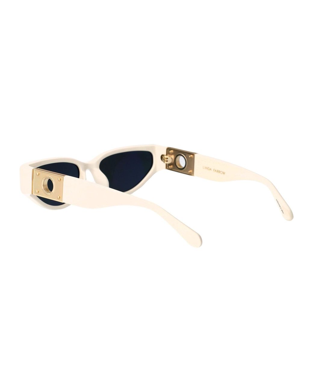 Linda Farrow Black Sunglasses