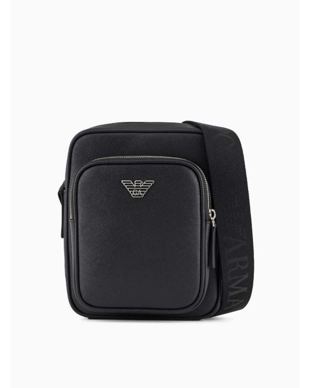 Emporio Armani Black Messenger Bag