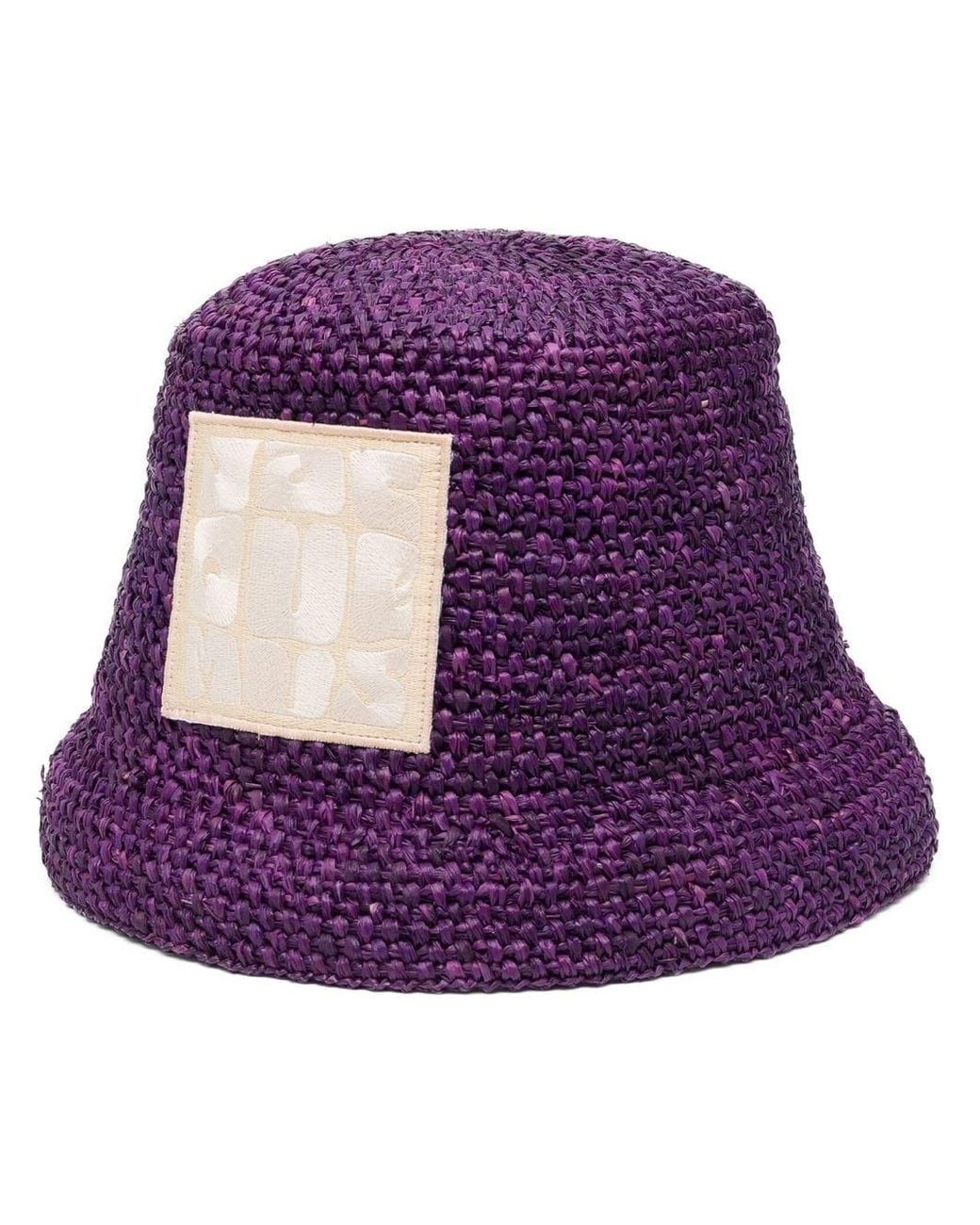 Jacquemus Vissershoed in het Purple