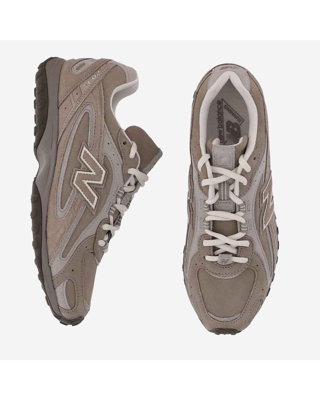 New Balance Gray Sneakers 204L Suede Trainers