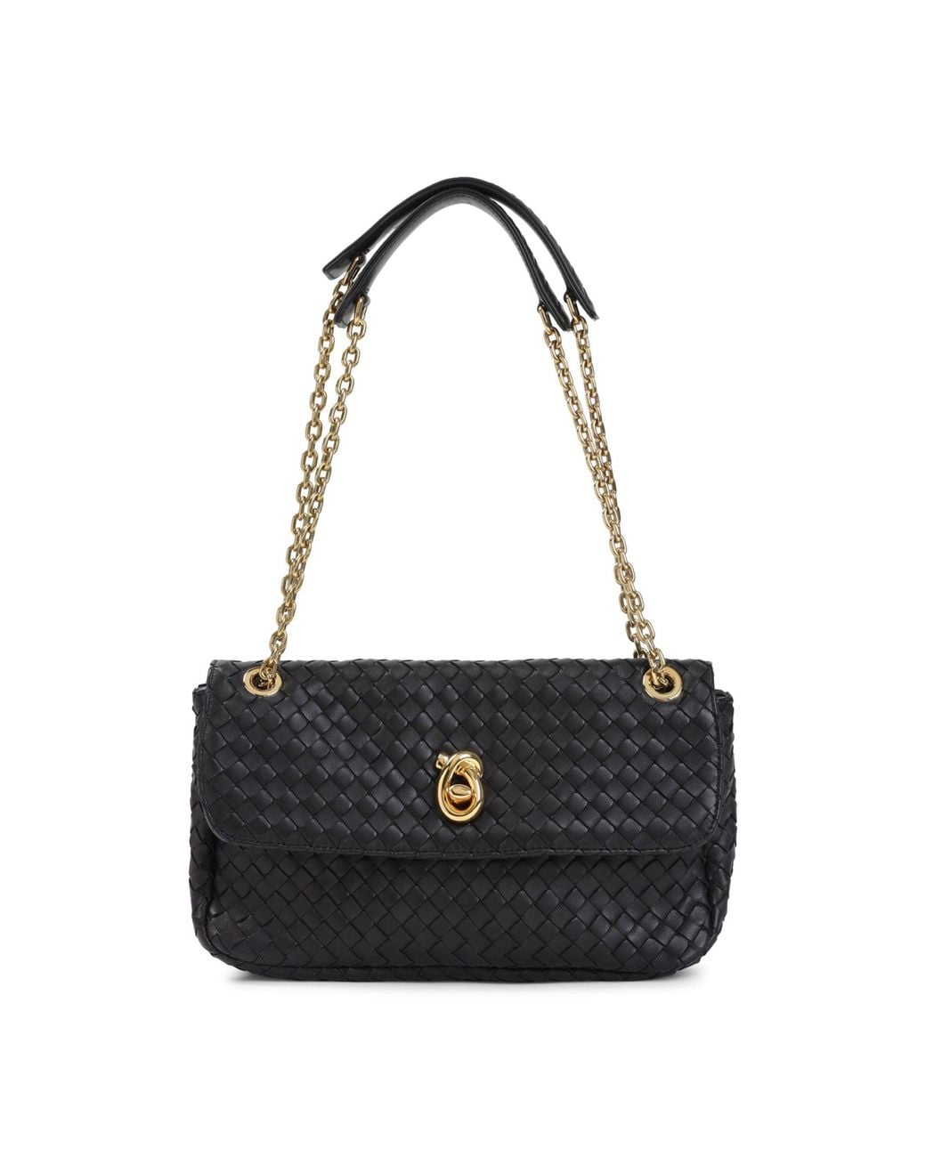 Bottega Veneta Black Madison Shoulder Bag