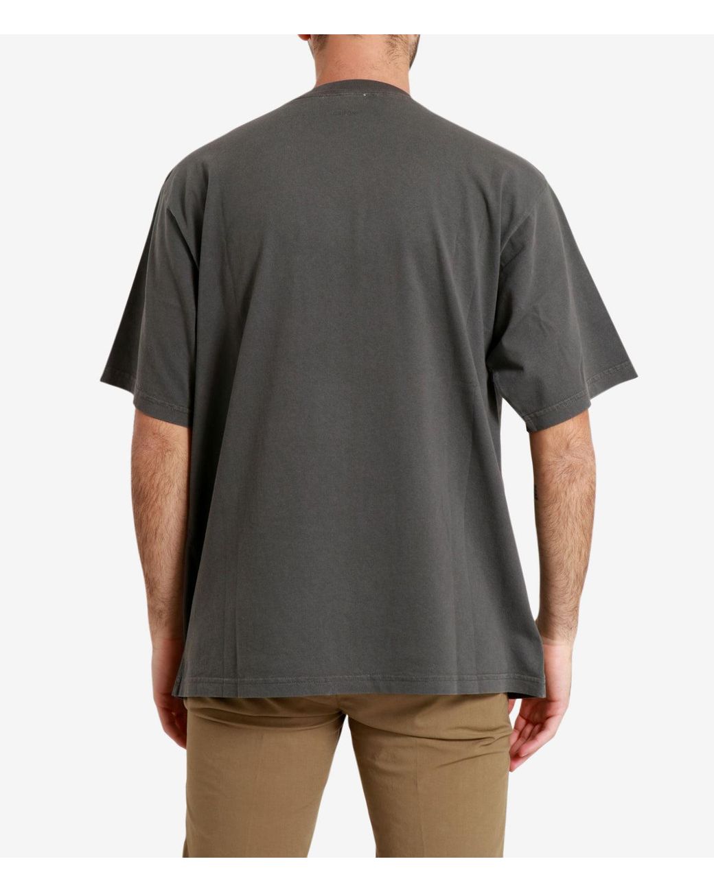 Grifoni Gray T Shirts And Polos