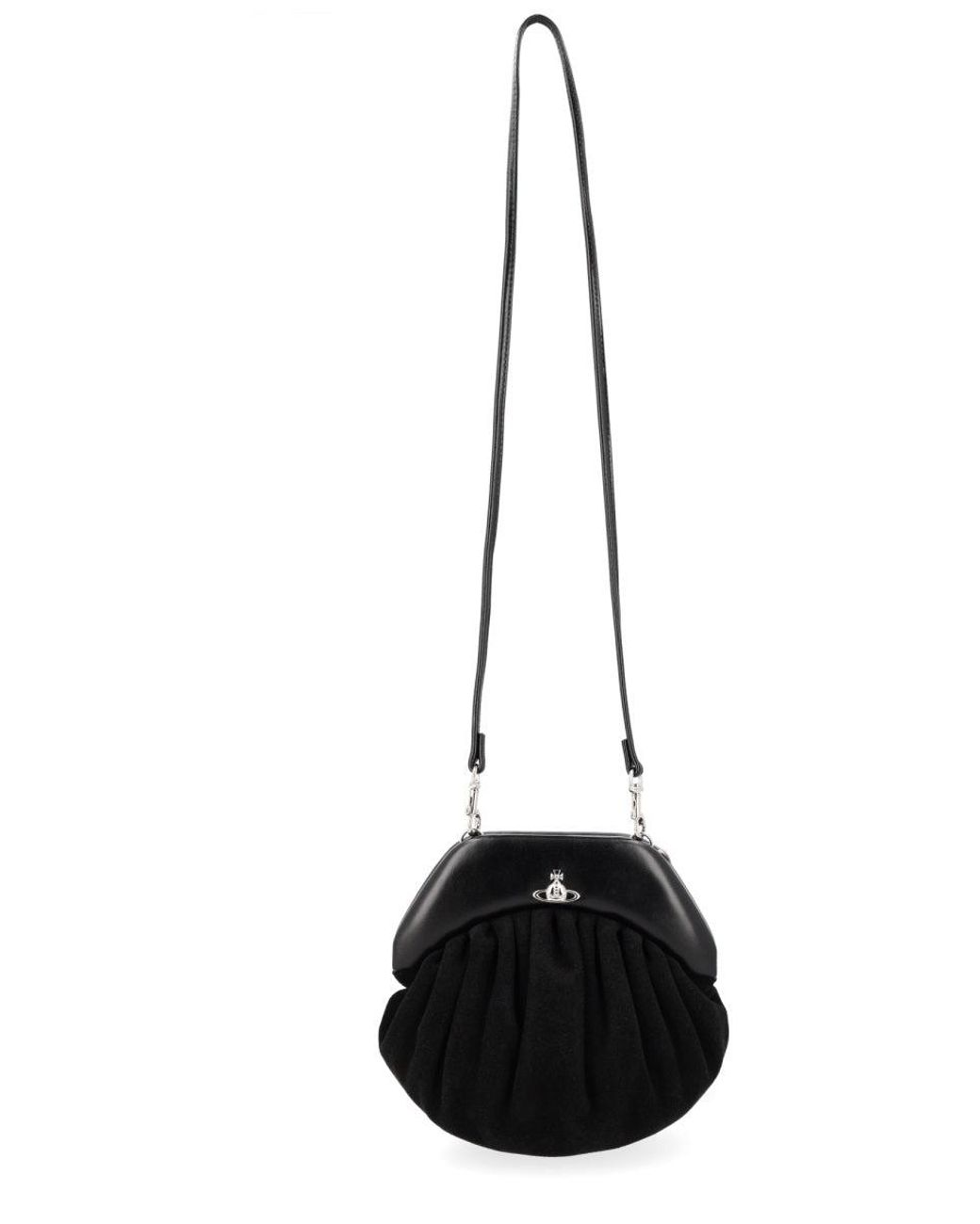 Vivienne Westwood Black Clutch "Brooke"