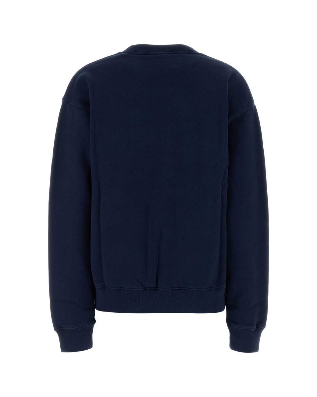 Sporty & Rich Blue Sporty Cotton Sweatshirt