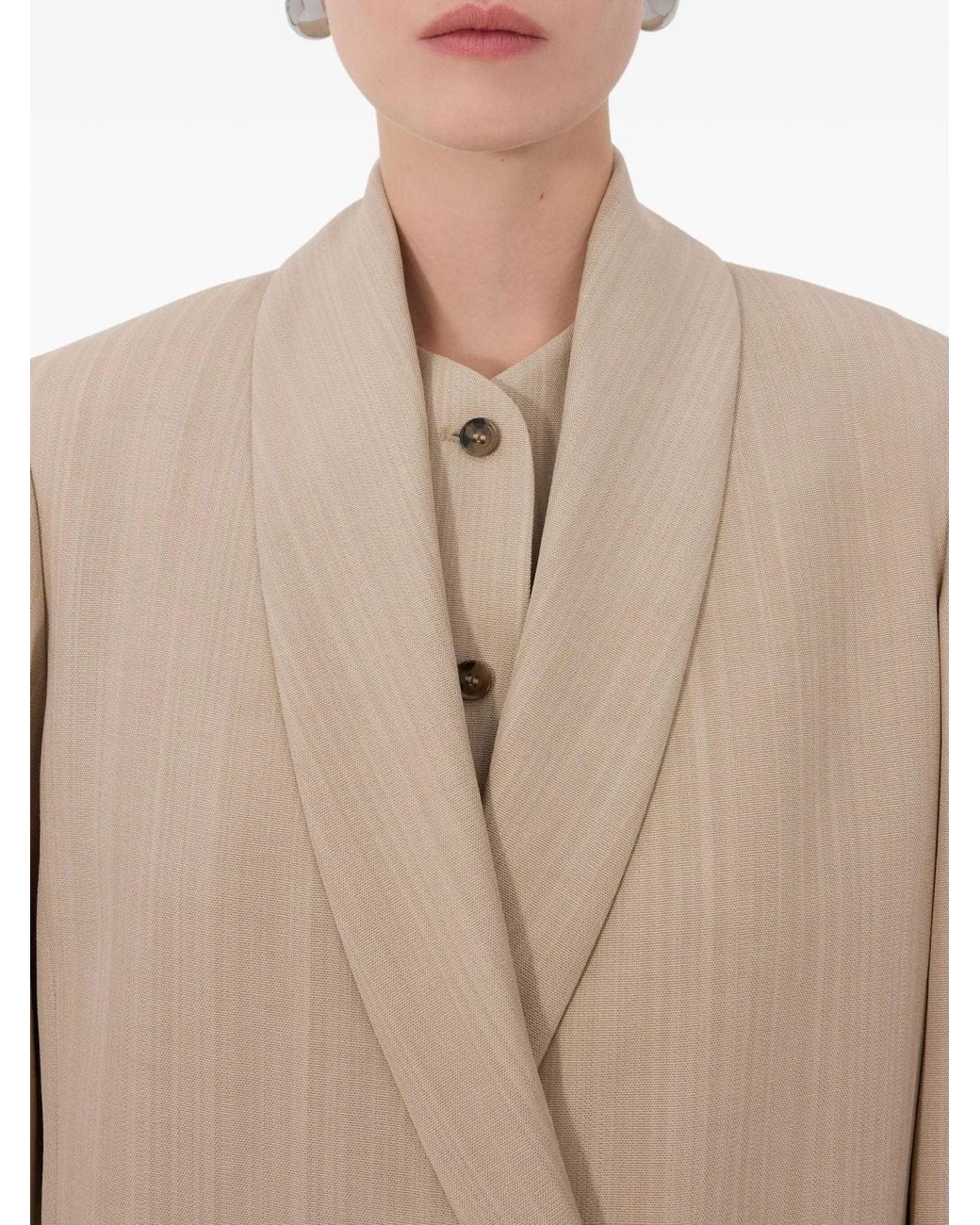 Loulou de Saison Natural Minka Tailored Jacket