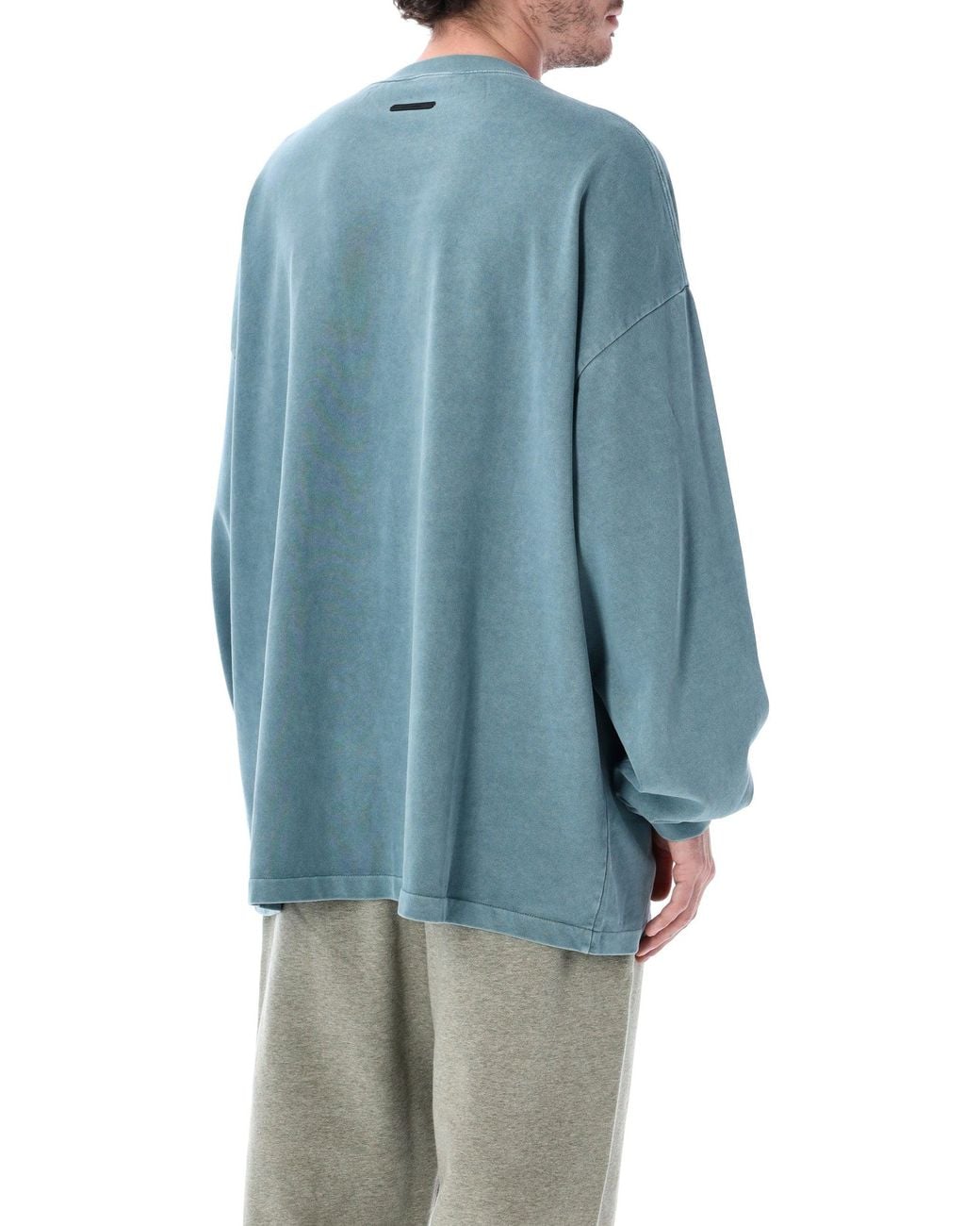 Essentials x Fear Of God Blue T Shirts And Polos