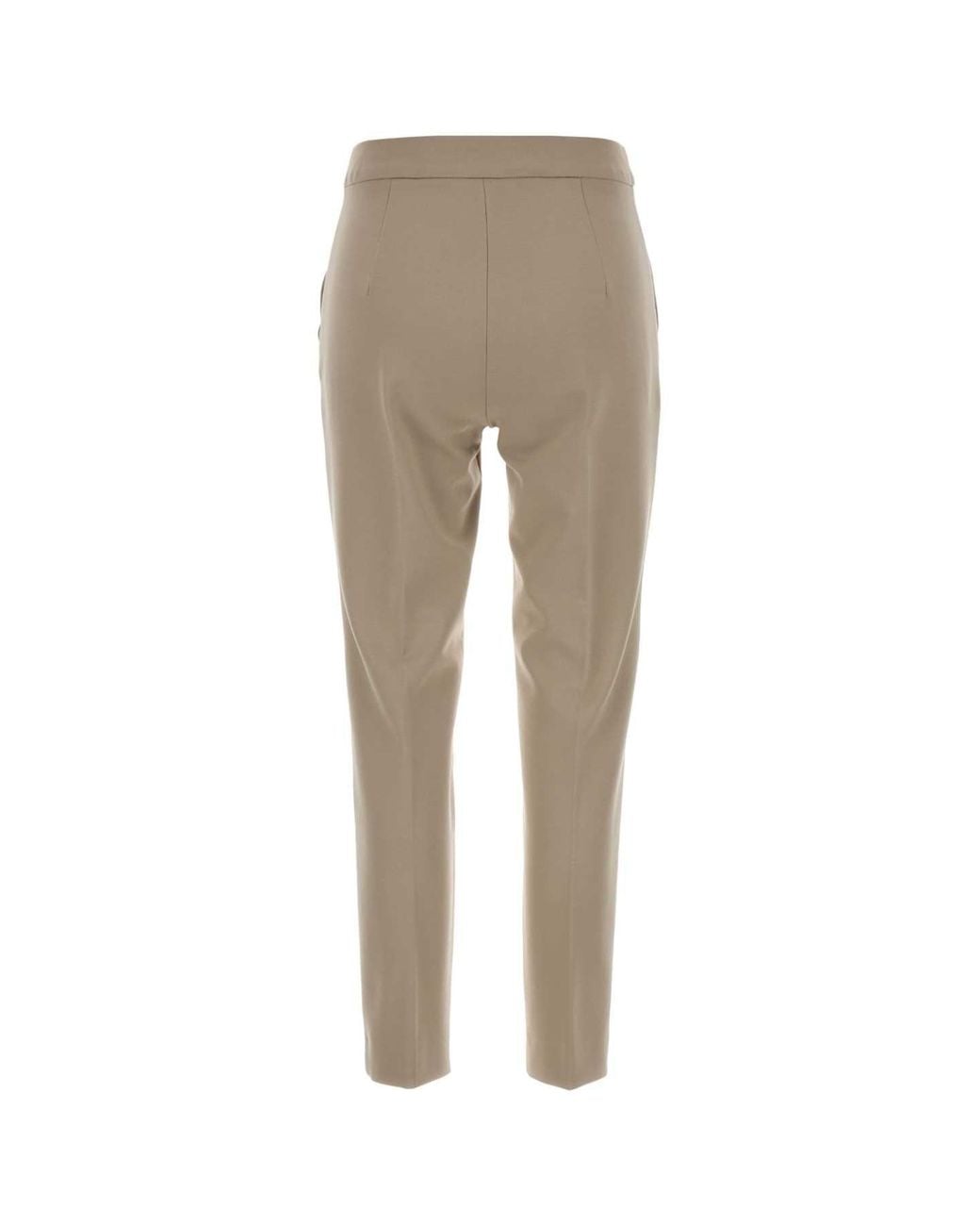 Max Mara Natural Slim Flat Front Pants