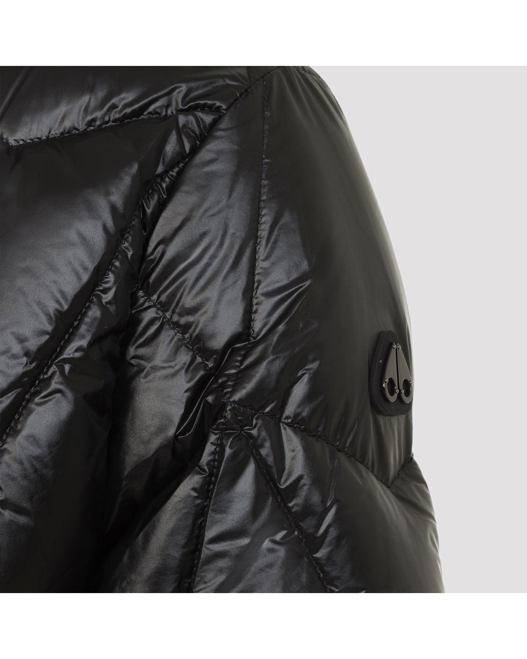 Moose Knuckles Black Iceberg Puffer for men