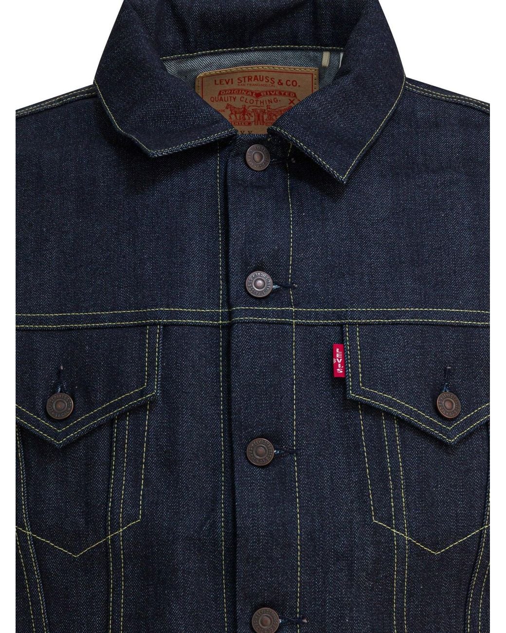 Levi's Blue "Lvc 1961 Type Iii 557" Denim Jacket