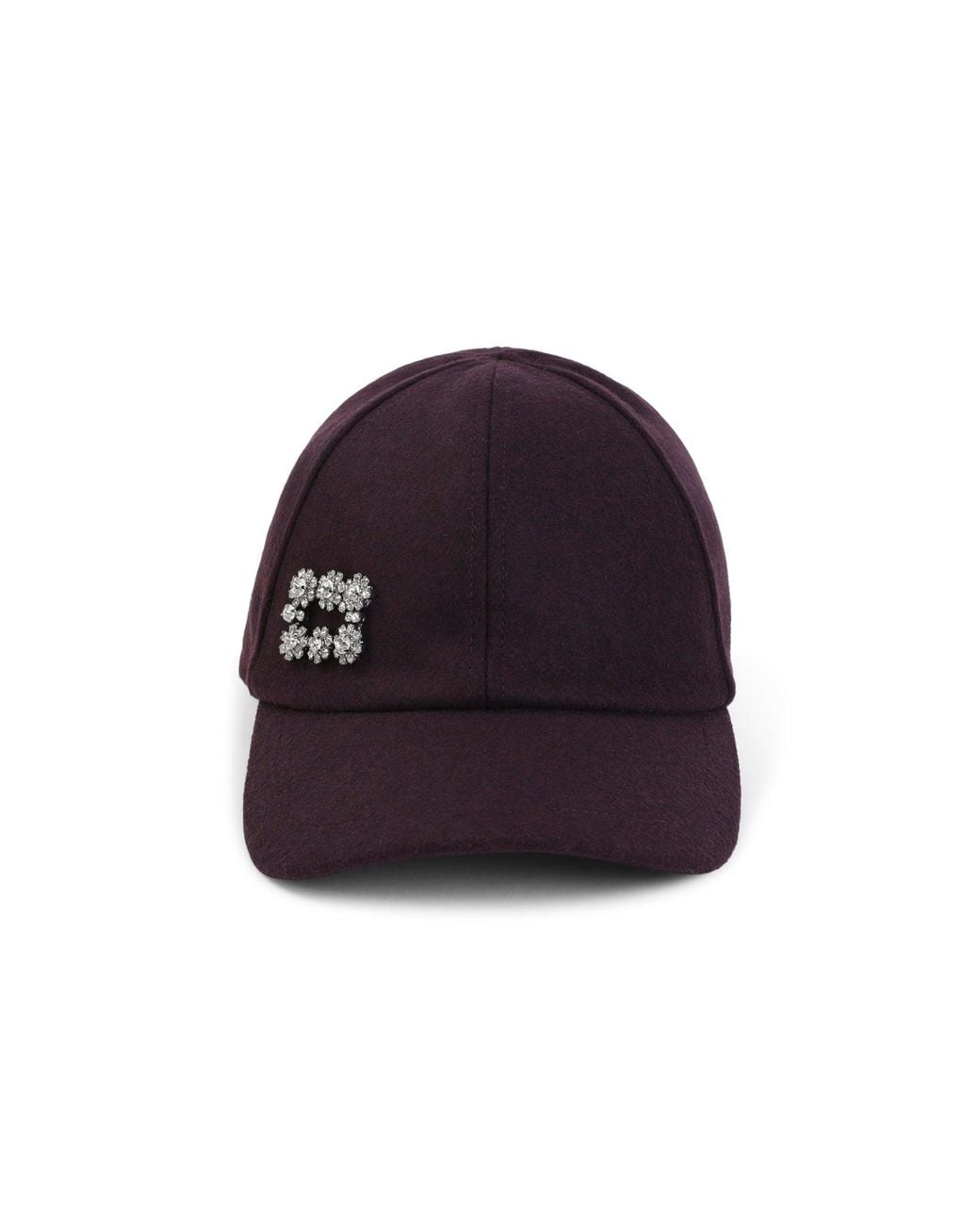 Roger Vivier Blue Bordeaux Flower Strass Cup