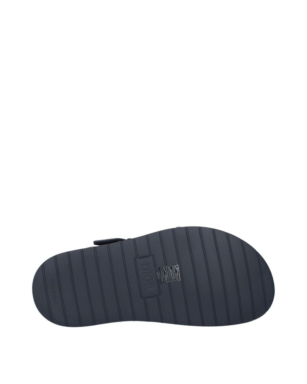 Dior Blue Slippers And Clogs Aqua Fabric/ Aviation