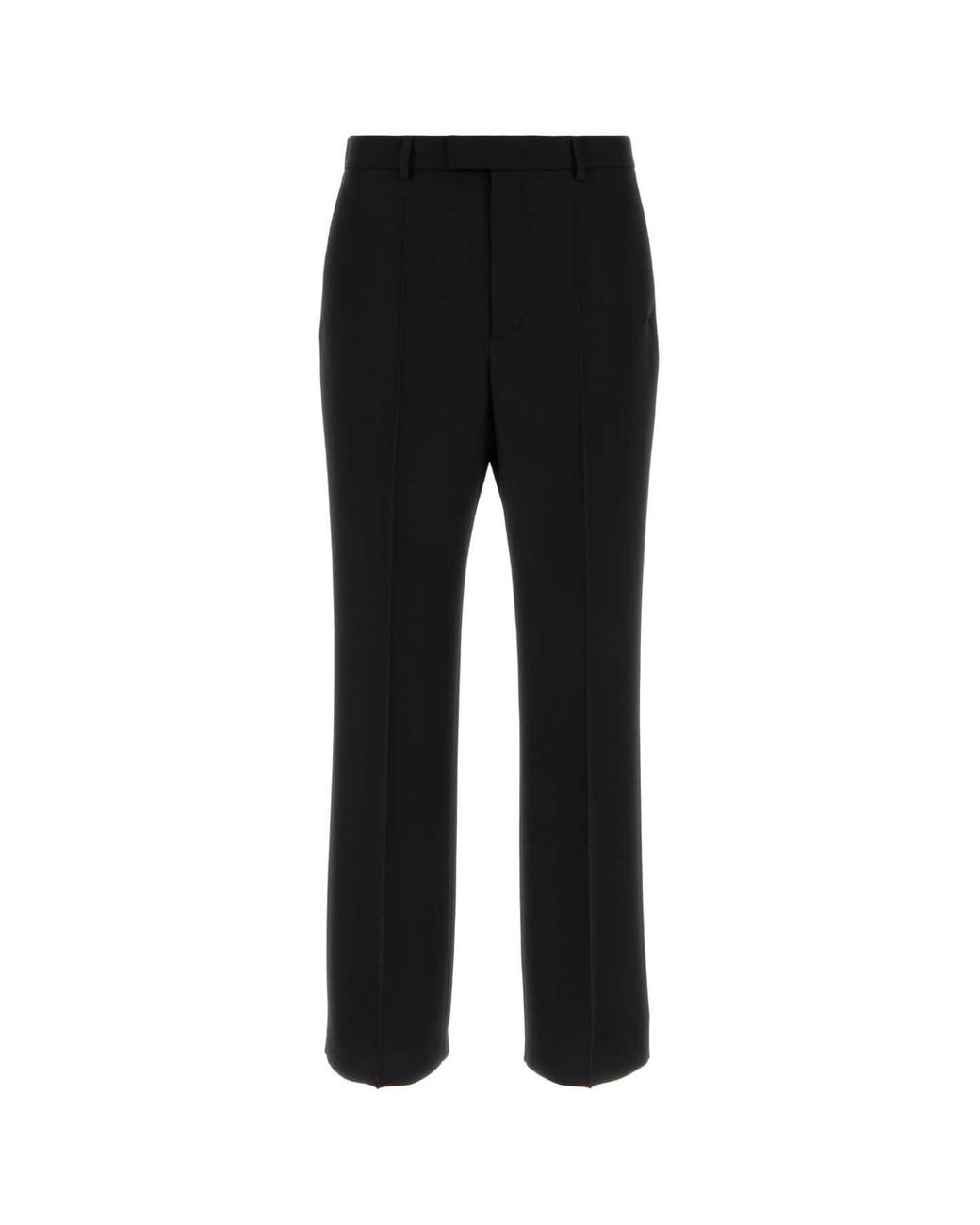 Valentino Garavani Black Wool Pant for men
