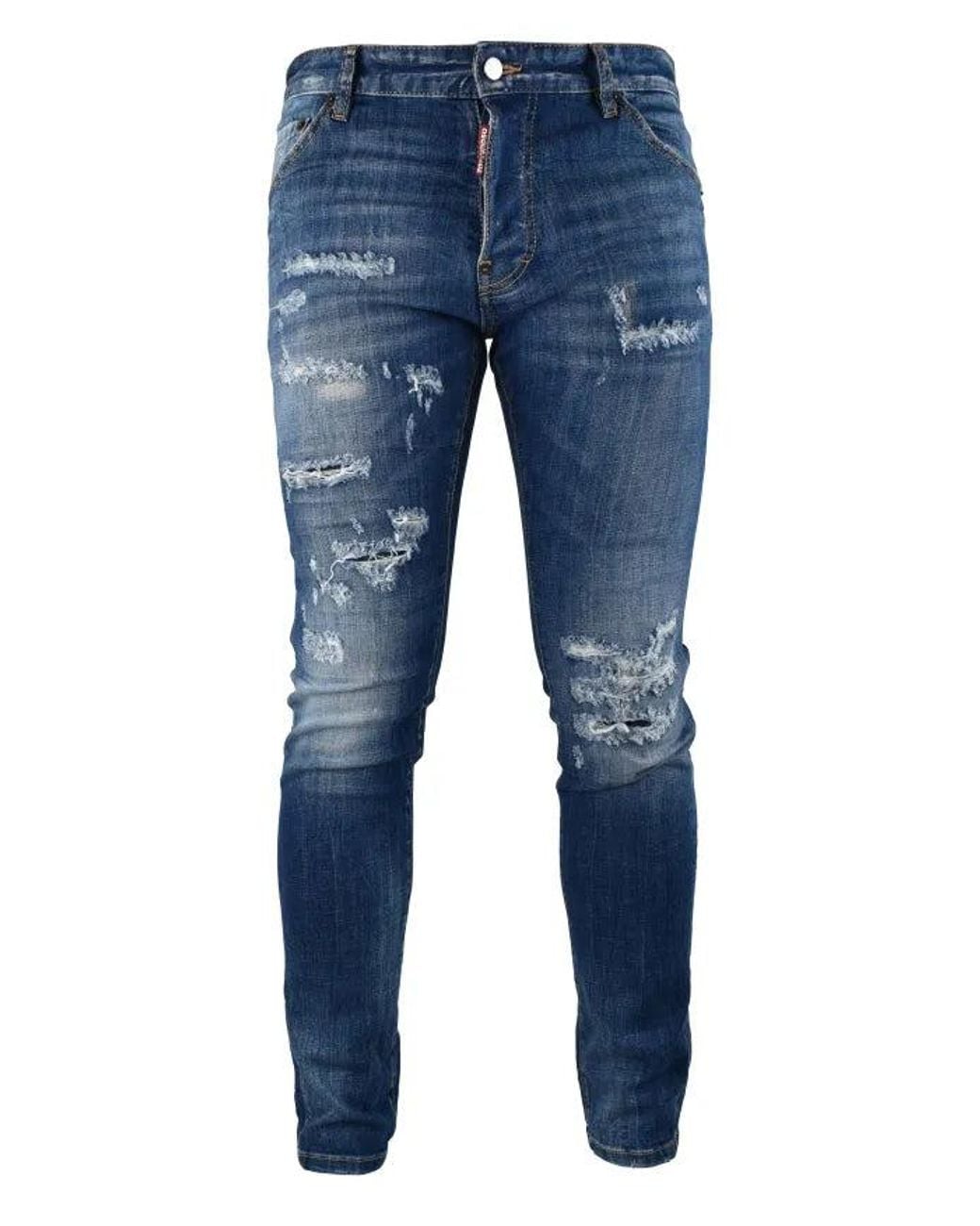 DSquared² Blue Teddy Jean