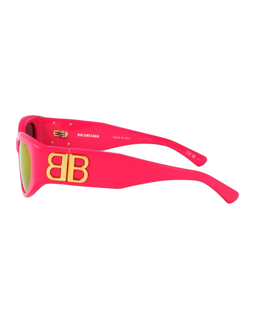 Balenciaga Red Sunglasses