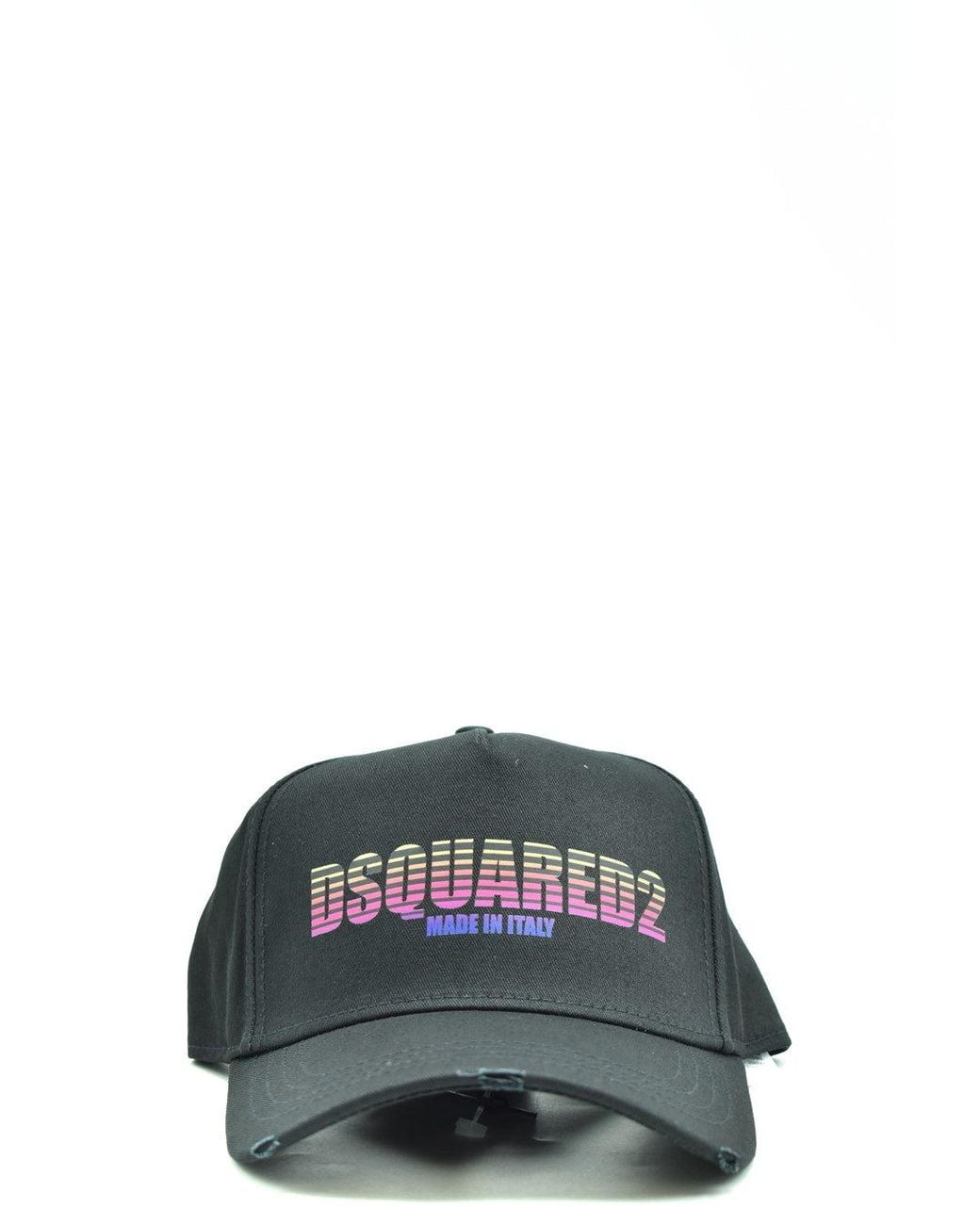 DSquared² Black Sleek Mini Hat For
