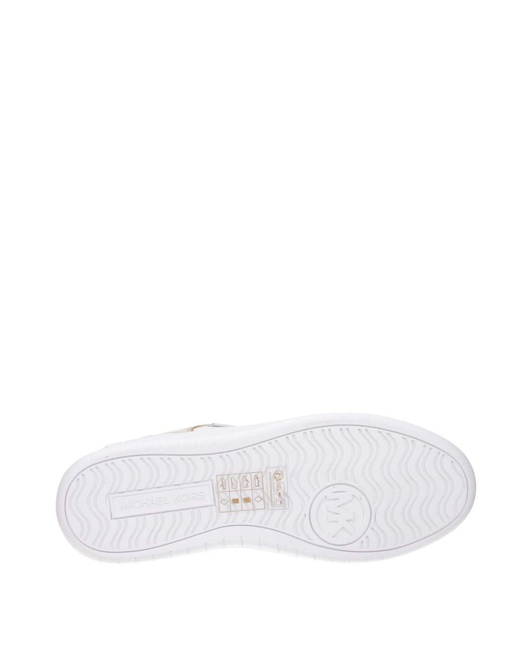 Michael Kors White Sneakers Kai Leather And