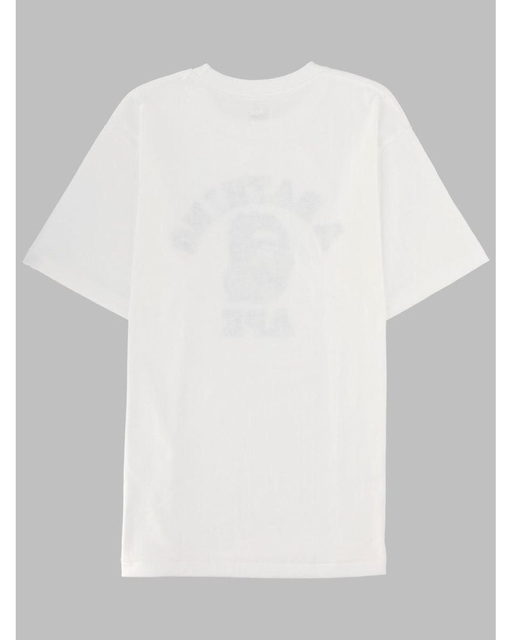 A Bathing Ape White T Shirt "Japanese Art"